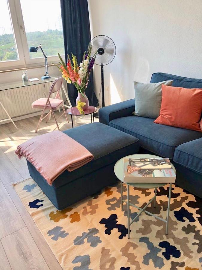 Grosses Appartement Mit Aussichtsbalkon 路德维希堡 外观 照片
